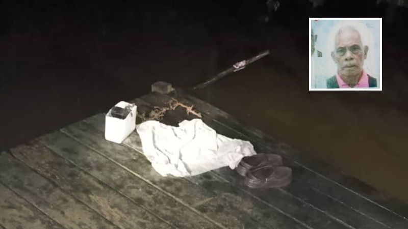 Warga Emas Hilang Di Sungai, Hanya Kepala Ditemui, Badan Tidak Pasti Di Mana