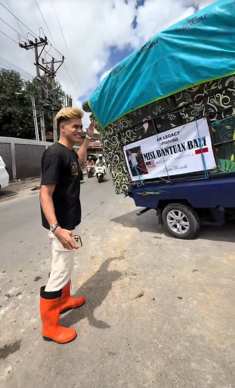 “Hey Pergi Pergi!” Berubah Air Muka, Aisar Dihalau Saat Agih Bantuan Banjir Bali