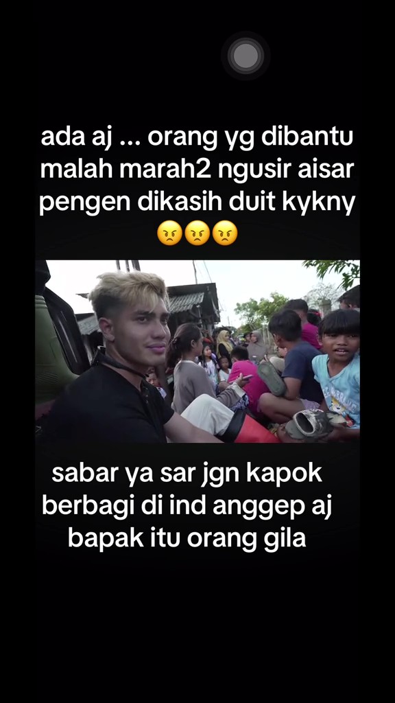 “Hey Pergi Pergi!” Berubah Air Muka, Aisar Dihalau Saat Agih Bantuan Banjir Bali