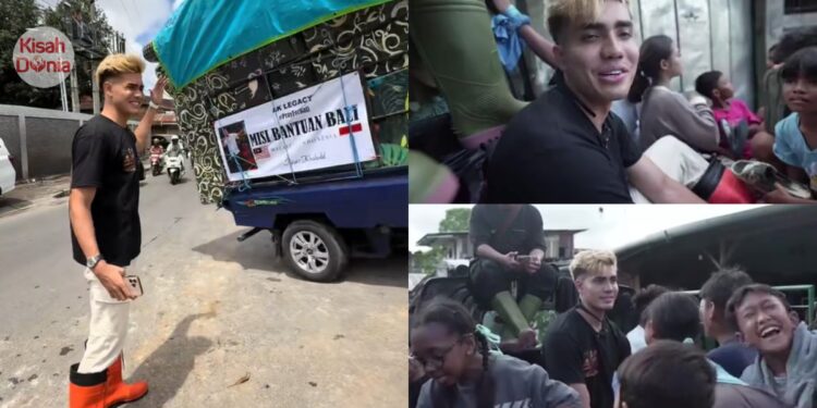 “Hey Pergi Pergi!” Berubah Air Muka, Aisar Dihalau Saat Agih Bantuan Banjir Bali