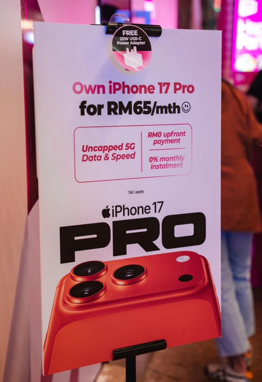 Miliki iPhone 17 Pro Dengan Harga Serendah RM65/Bulan!