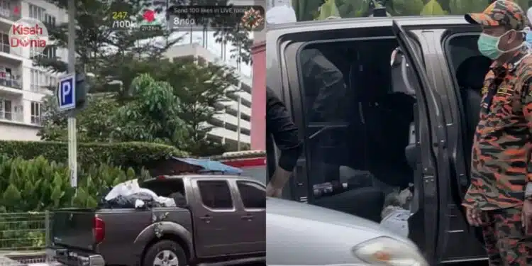 Kereta 4X4 Dipenuhi Sampah Berbau, Rupanya Ada Tubuh Wanita Sudah Membusuk