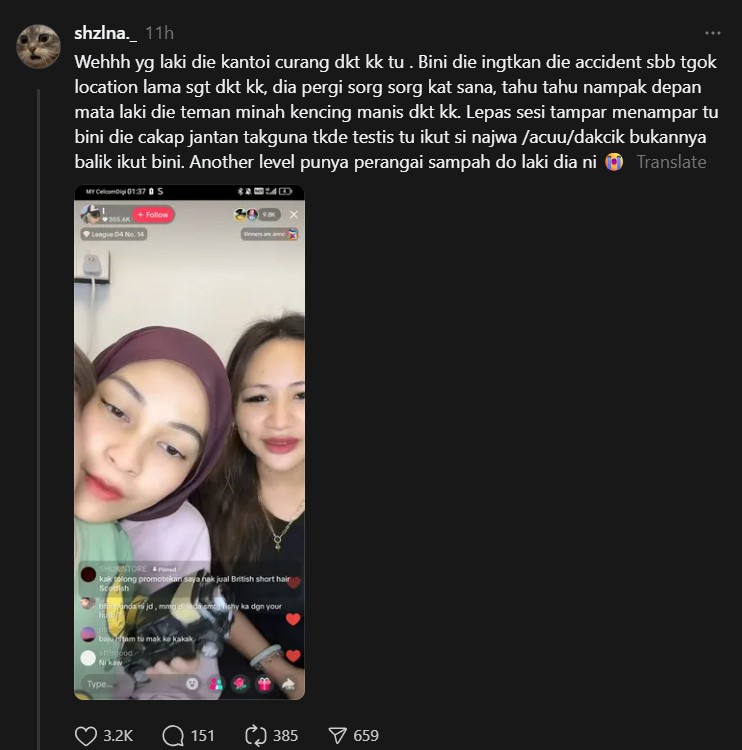 ‘Location’ Terhenti 1 Jam Di KK, Isteri Bergegas Sangka Suami Terlibat Nahas