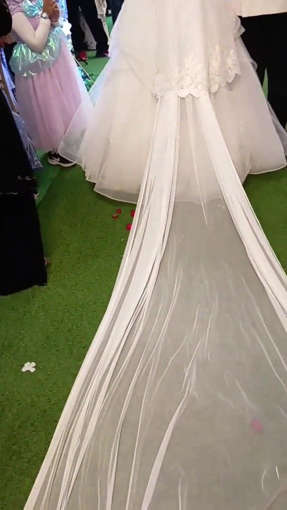 MUA Berlagak Tak Boleh Ditegur Langsung, Pakaikan Veil Terbalik Pada Pengantin