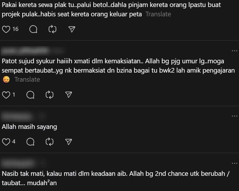 Insiden Myvi & Lori : Zip Pemuda Terbuka, Gadis Tak Berseluar, Minta Kain Tutup
