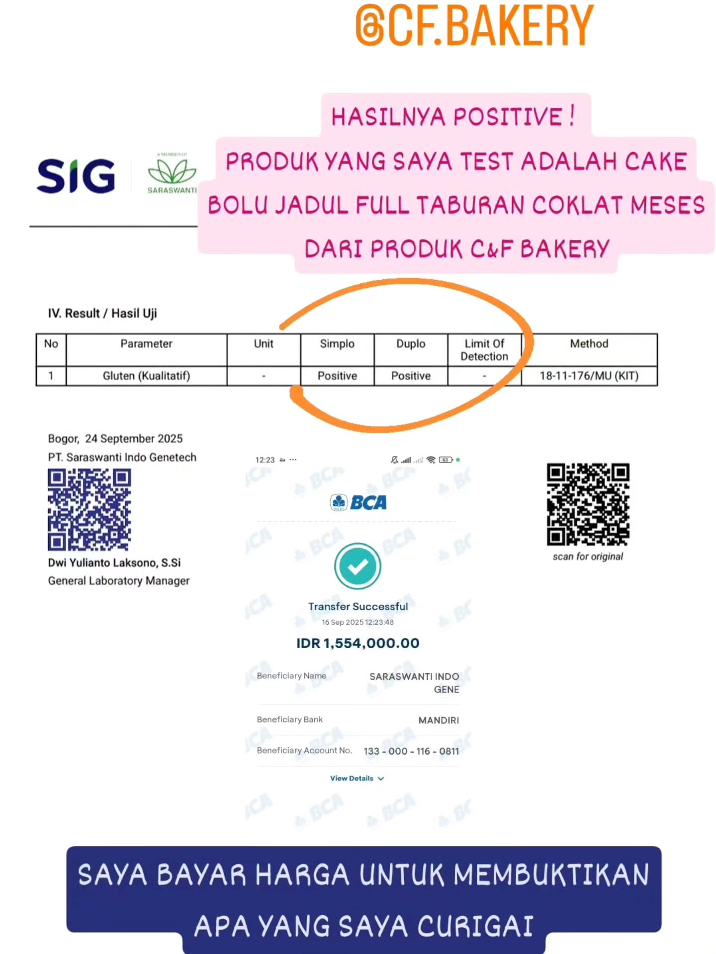 Bakeri Jual Roti Gluten-Free Rupanya Menipu, Anak Pelanggan Kena Alergi Serius