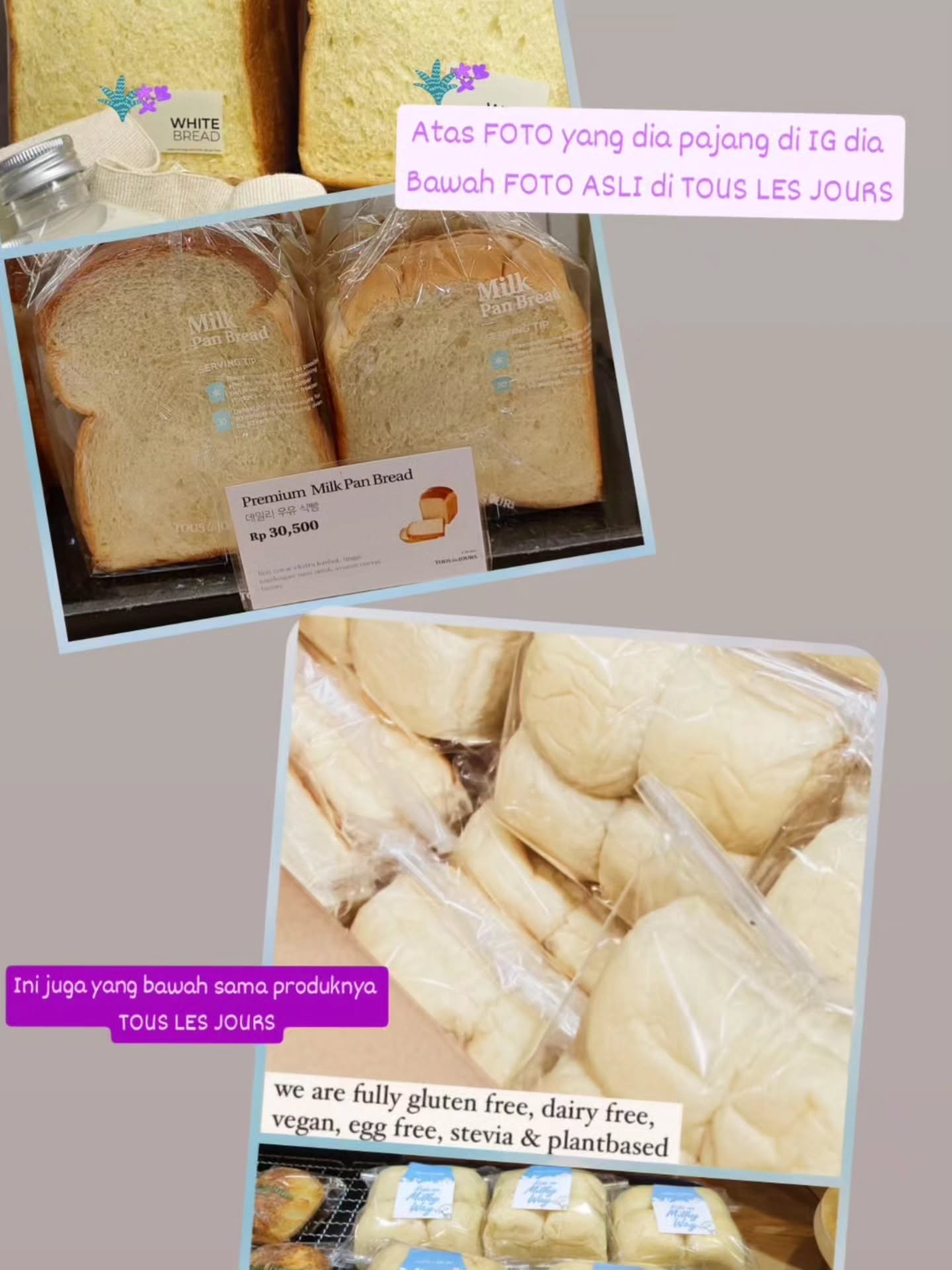 Bakeri Jual Roti Gluten-Free Rupanya Menipu, Anak Pelanggan Kena Alergi Serius
