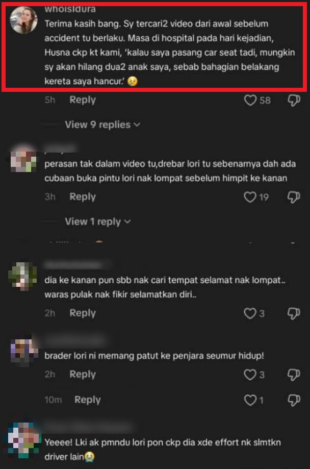 Klip Dashcam Dedah Pemandu Lori Rupanya Buka Pintu Awal, 100M Sebelum Hentam Tol