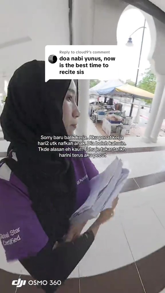 Wanita Terjah Masjid Lokasi Pernikahan Bekas Suami, Serah Surat Mahkamah