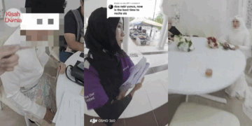 Wanita Terjah Masjid Lokasi Pernikahan Bekas Suami, Serah Surat Mahkamah
