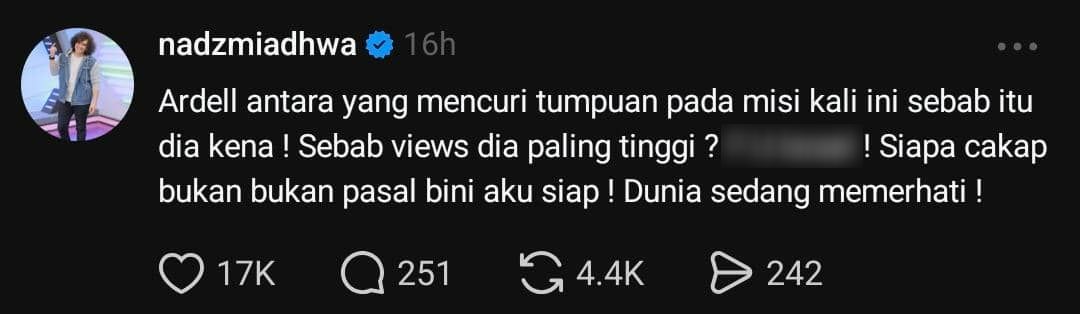 Raungan & Tangisan Ardell Saat Hubungi Keluarga “Tak Makan Minum 4 Hari”