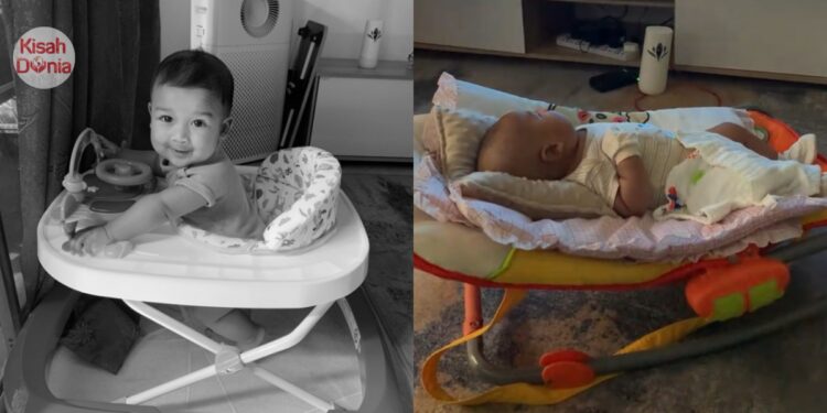 Bayi Terjatuh Dari Baby Bouncer Pergi Selamanya “3X Gugur, Dia Anak Sulung Kami”