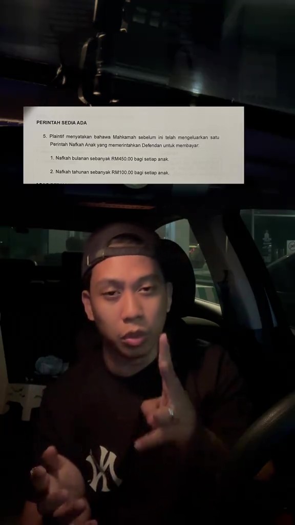 Tak Pernah Culas Nafkah 2 Anak RM900, Bekas Suami Bersuara Isu Ceroboh Nikah