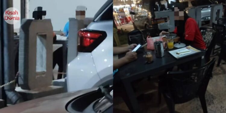 “Kenapa Bapak Tak Bawa Mak?” Anak Terjah Ayah Makan Berdua Dengan Wanita Lain
