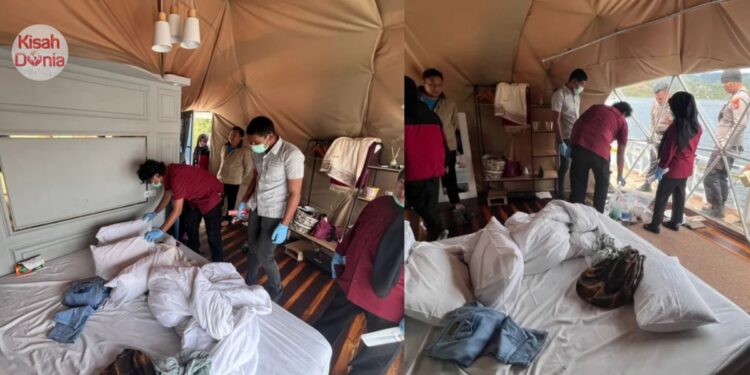 Bulan Madu Glamping Bertukar Hiba, Pengantin Baru ‘Tewas’ Didakwa Keracunan Gas