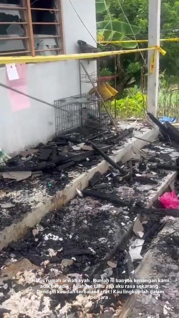 Gagal Pujuk, Lelaki Gila Talak Lepas Geram Pada Rumah Bekas Bapa Mentua