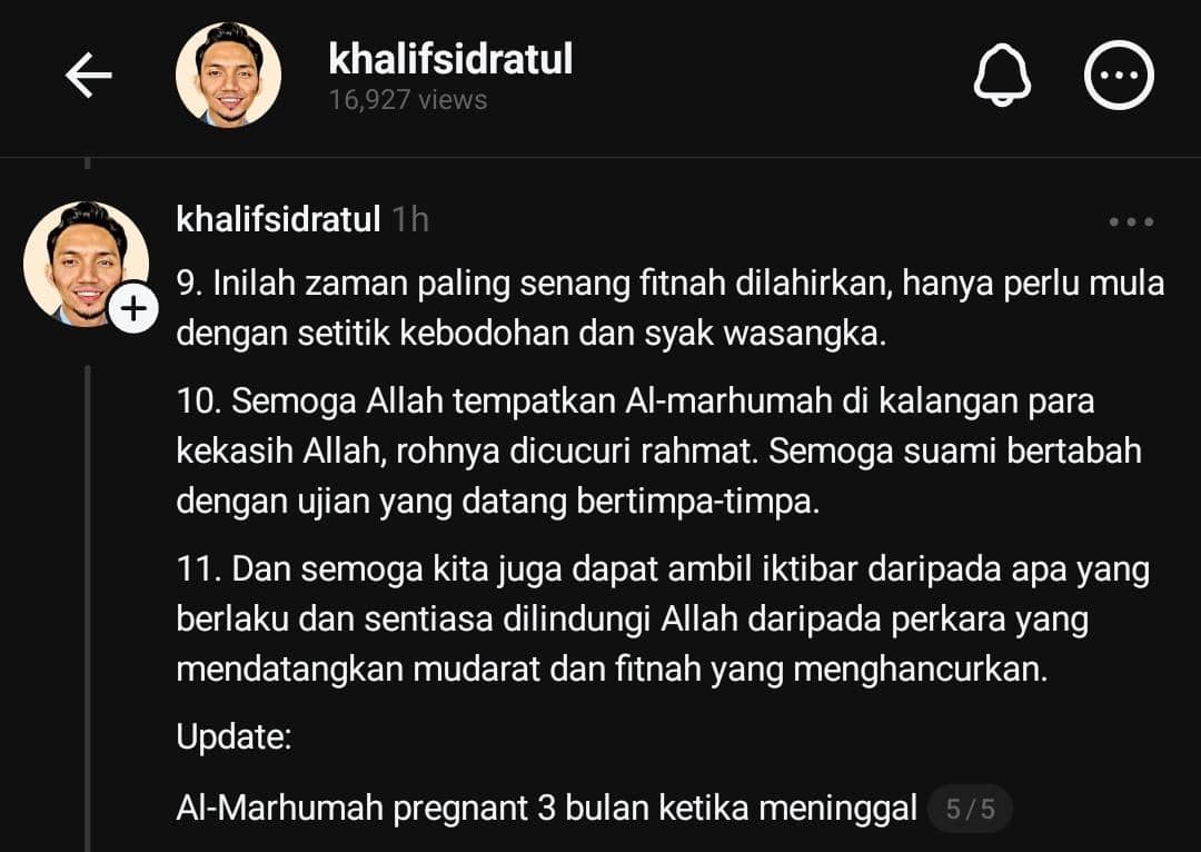 Suami Difitnah Sebagai Suspek, Rupanya Ini Cerita Sebenar Insiden Kolam Renang