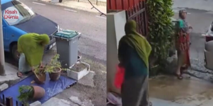 Plot Twist Makcik Sapu VS Makcik Blower! Jiran Lama Dedah CCTV Perangai Sebenar