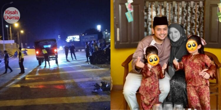 Isteri Hamil ‘Pergi’ Akibat Nahas, Suami Baru Discharge Semalam Dijemput Ilahi