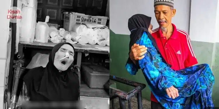 Penjual Air Sempat Ucap Sayang Sebelum Isteri Pergi – “Bukan Senang Lupakan Dia”