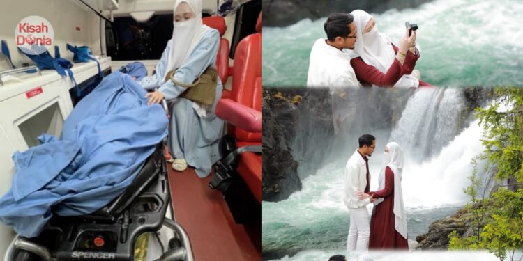 Sempat Tunai Umrah Berdua Saat Hamil, Farah Fakhira Diuji Dengan Pemergian Suami