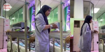 Tolong Jagakan Aurat Isteri, Ramai Cemburu Tengok Aksi Suami Hannah Delisha