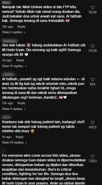 Kongsi Video Tolong Jaga Makcik Katil Sebelah, Wanita Hidap SLE Dijemput Ilahi