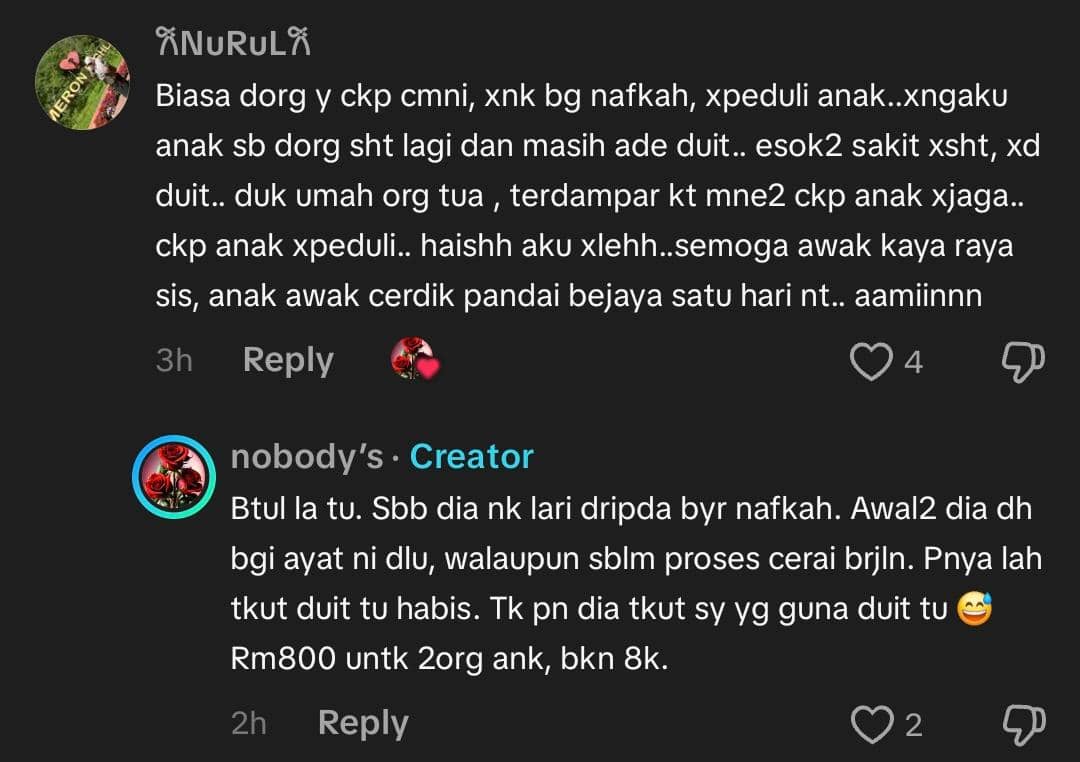 “Nikah Jangan Cari Aku” – Lalui Penceraian, Bekas Suami Kirim Pesanan Buat Anak