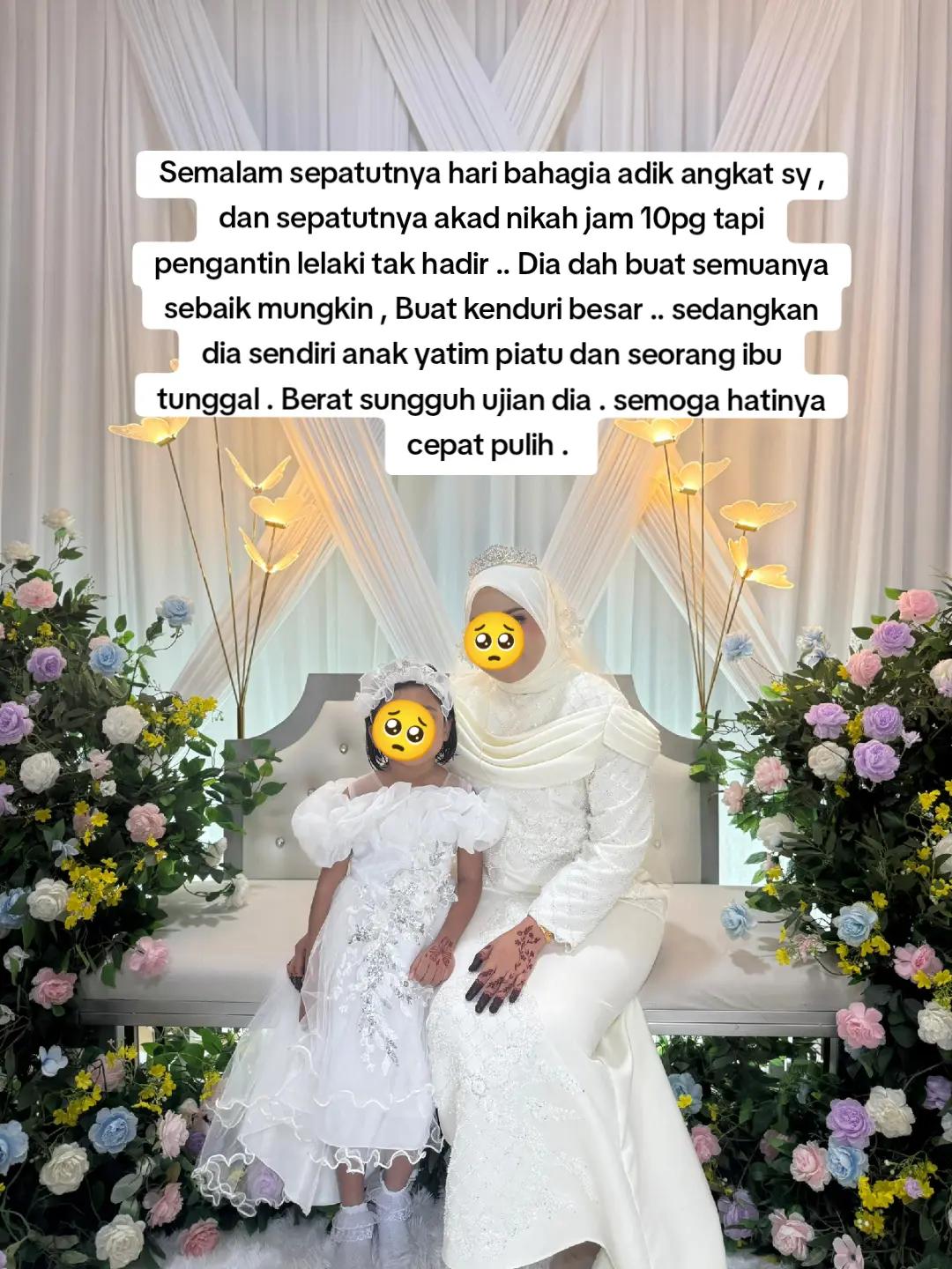 Kenduri Kahwin Besar Bertukar Hiba, Pengantin Lelaki Tidak Muncul Di Akad Nikah