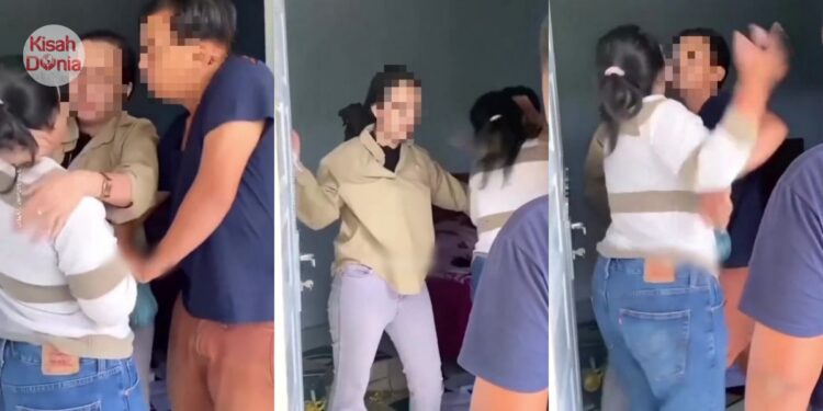 Suami Kena ‘Sailang’, Isteri Ludah Wajah BFF Lepas Terjah Bilik Sewa