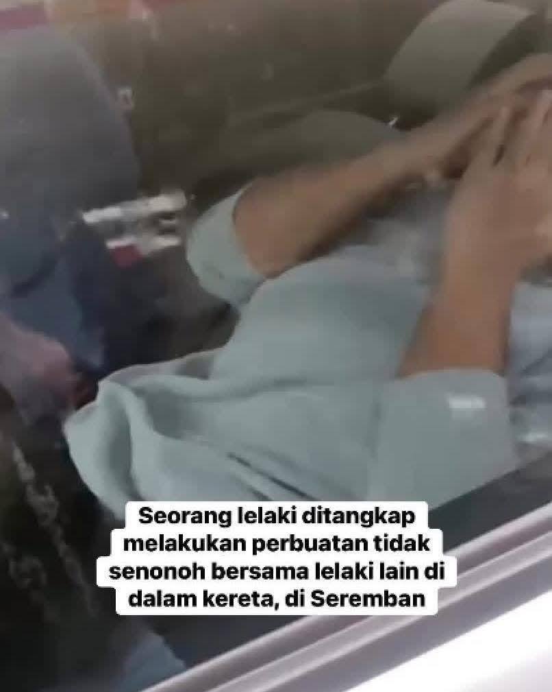 2 Lelaki Bermadu Asmara Dalam Kereta Dikatakan Sebagai Penjawat Awam