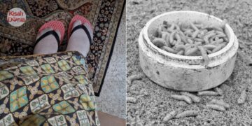 Suami Biar Sampah Berulat 3 Hari, Isteri Czer Turun Buang Tergolek 8 Anak Tangga