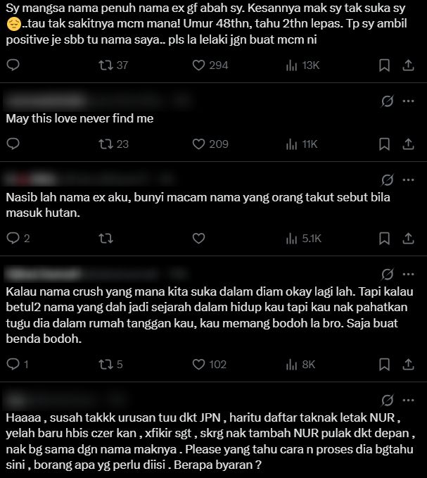 Suami Beria Ke JPN Mahu Tukar Nama Anak Kepada “Aina Nasuha”, Rupanya Nama EX GF