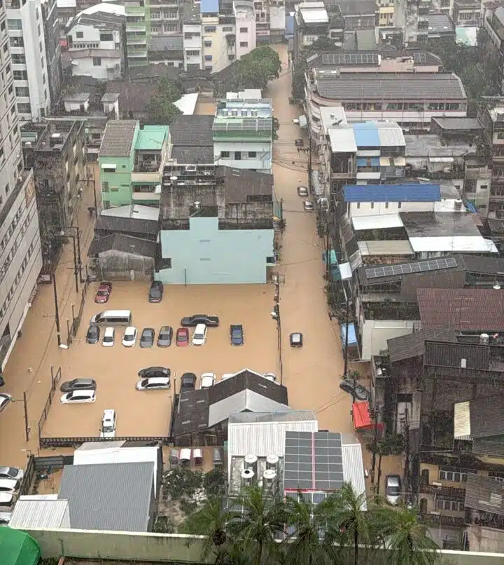 Isteri Berpantang Di Malaysia, Suami Terkandas Banjir Di Hatyai Dengan Skandal