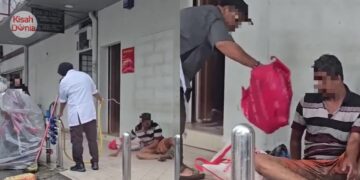 Insiden Mak Guard & Tukang Kasut Siram Air Pada Gelandangan, AmBank Mohon Maaf