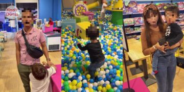 Anak Ditinggal 3 Jam Di Indoor Playground Menangis Lapar, Ibu Ayah Pergi Makan