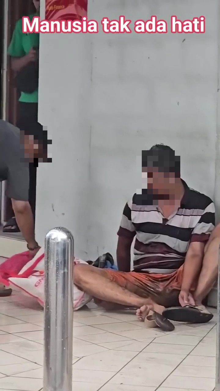 Buang Air Besar Atas Kasut Pelanggan, Sisi Lain Kisah Gelandangan Dilayan Buruk