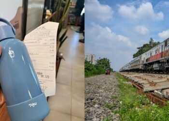 Penumpang Kereta Api Tertinggal Beg & Hilang Tumbler RM75, Staf Sekuriti Dipecat