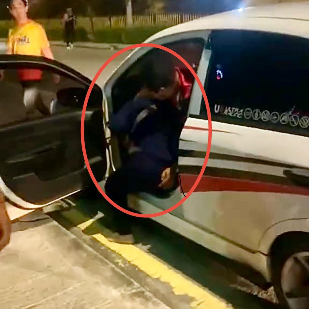 Wanita Minta Tolong Dalam Kereta, Tetapi Lelaki Bersamanya Suruh Mengucap