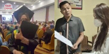 Malu Diterjah Isteri Sah Dalam Dewan Konvokesyen, ‘Pelakor’ Buat Laporan Polis