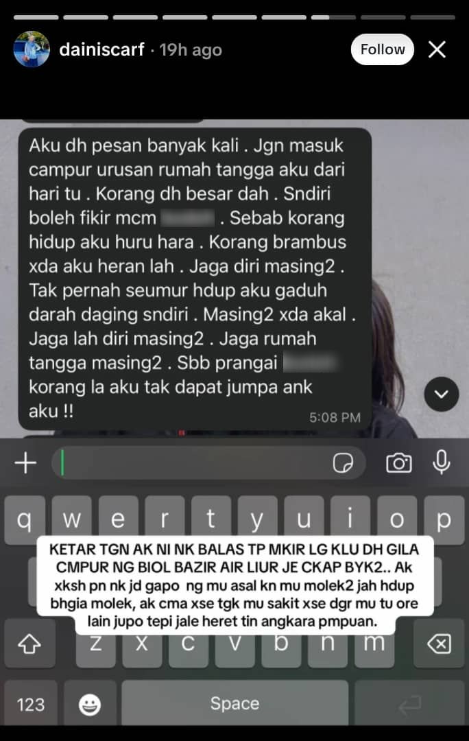 Haqiem Stopa Kesal Kakak Masuk Campur “Sebab Korang Hidup Aku Huru-Hara”