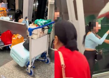 Makan, Minum & Tidur Di KLIA Selama Setahun, Wanita Ditahan Polis