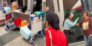 Makan, Minum & Tidur Di KLIA Selama Setahun, Wanita Ditahan Polis