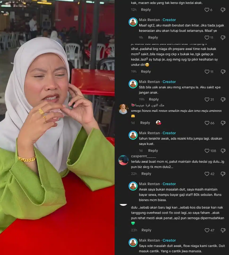 “Bila Usik Anak Aku Tak Mampu” Kena Gangguan, Kedai Ain Mak Rentan Akan Ditutup?