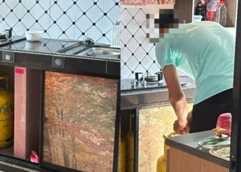 Parkir Di Laluan Kenderaan Berat, Hampir 1 Jam Tak Muncul, Lori ‘Sagat’ Kereta