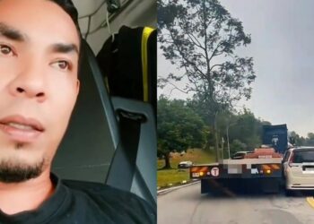 Isu Sagat Kereta : Pemandu Lori Bakal Kena Tindakan Kerana Rosakkan Harta Awam
