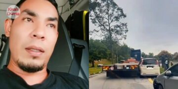 Isu Sagat Kereta : Pemandu Lori Bakal Kena Tindakan Kerana Rosakkan Harta Awam