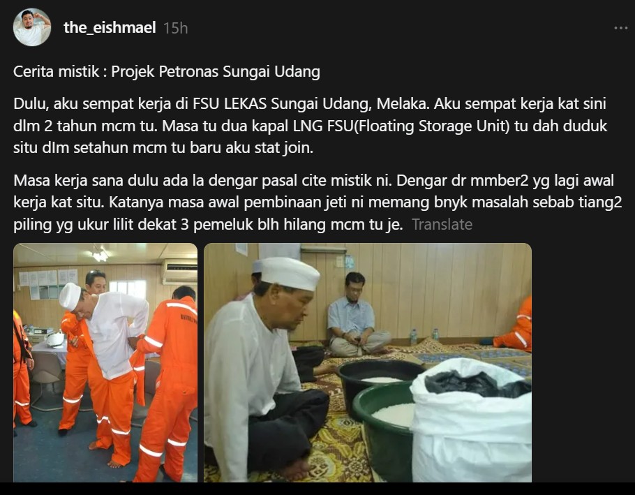 Misteri Pembinaan Pengkalan LNG Sungai Udang, Besi Piling Hilang Berulang Kali