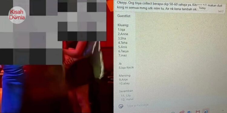 WhatsApp Perbincangan Parti “Yeye” Tersebar, Makan Sosej, Nuget & Nasi Goreng