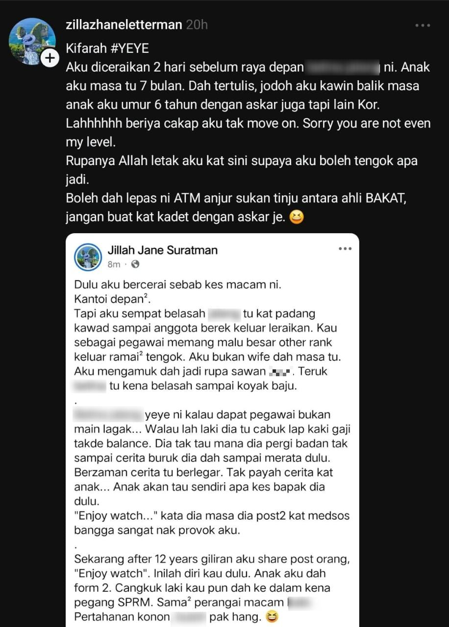Tinggal Dalam Kem, Wanita Diceraikan Suami 2 Hari Sebelum Raya Angkara Awek YEYE